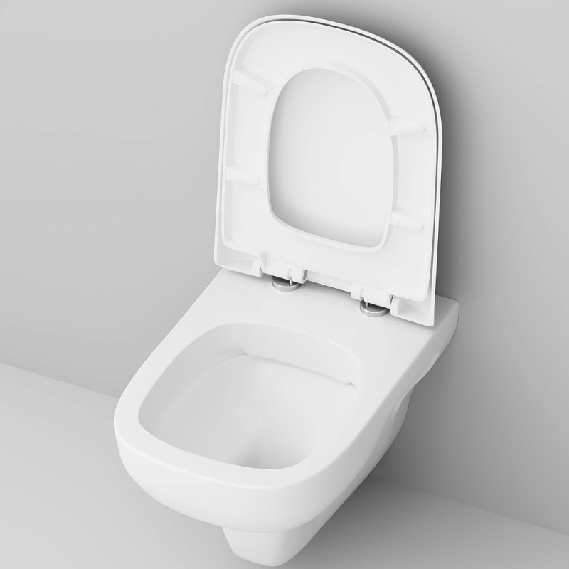 C801700SC подвесной унитаз FlashClean с сиденьем микролифт AM.PM Like - Вид №3