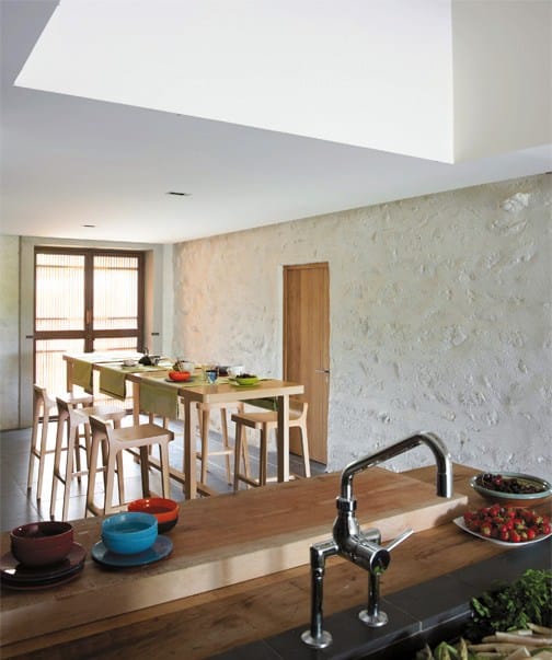 Высокий прямоугольный дубовый стол ALKI Emea ARCH-00107474 - Вид №2