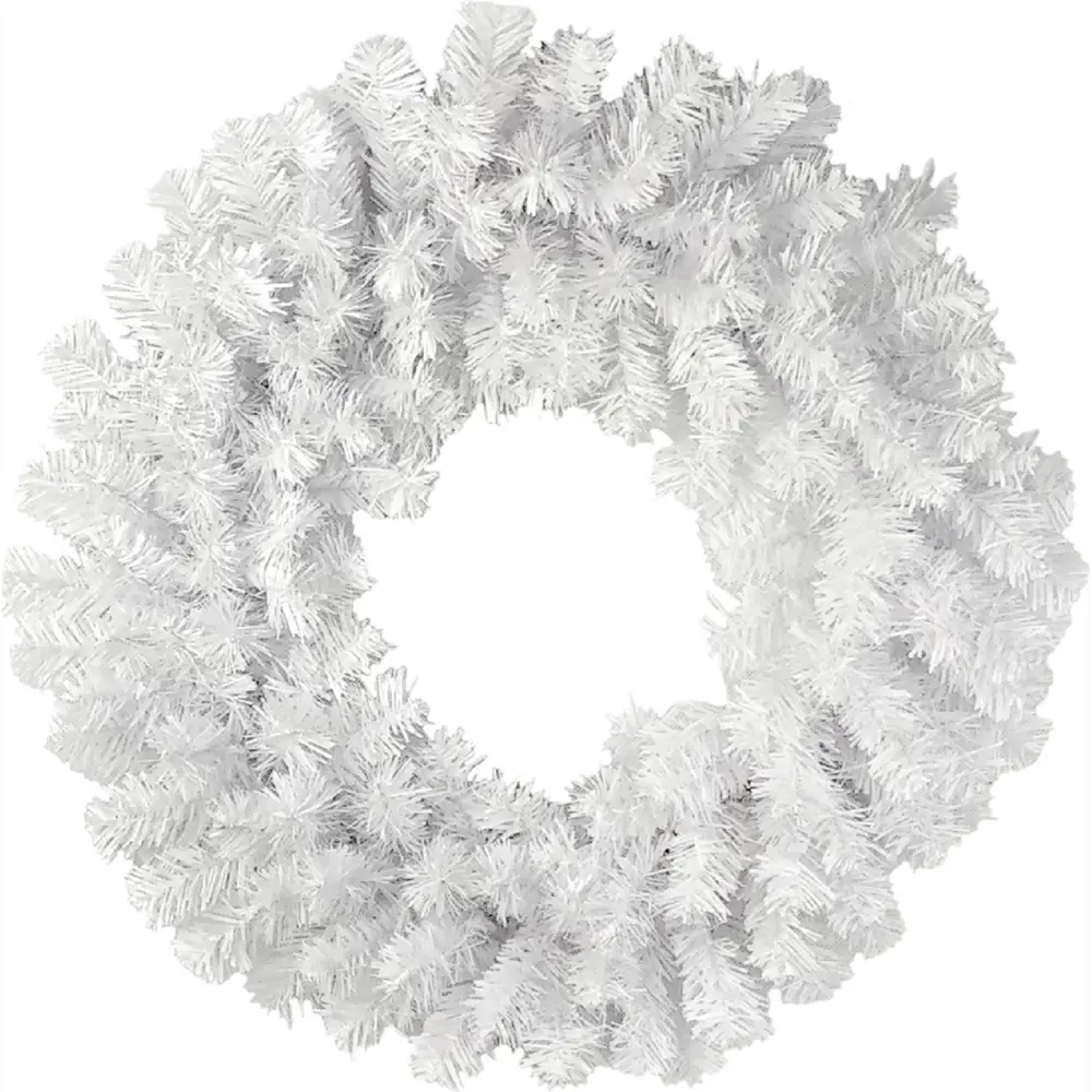 Венок новогодний №6, ø50 см, цвет белый MOROZCO STLM-2097040