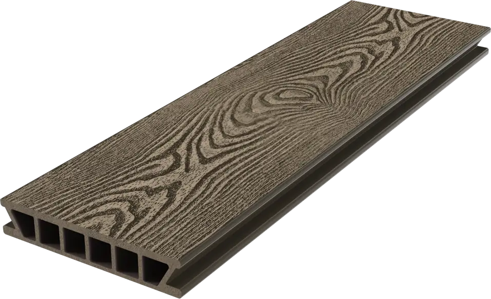 Террасная доска Holzhof Classic Венге - премиальное покрытие для открытых пространств 89357805