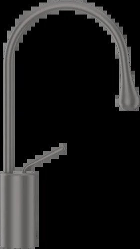 Смеситель для умывальника 33604 126 Gessi Goccia ЧЕРНЫЙ МЕТАЛЛ BR. GHRC