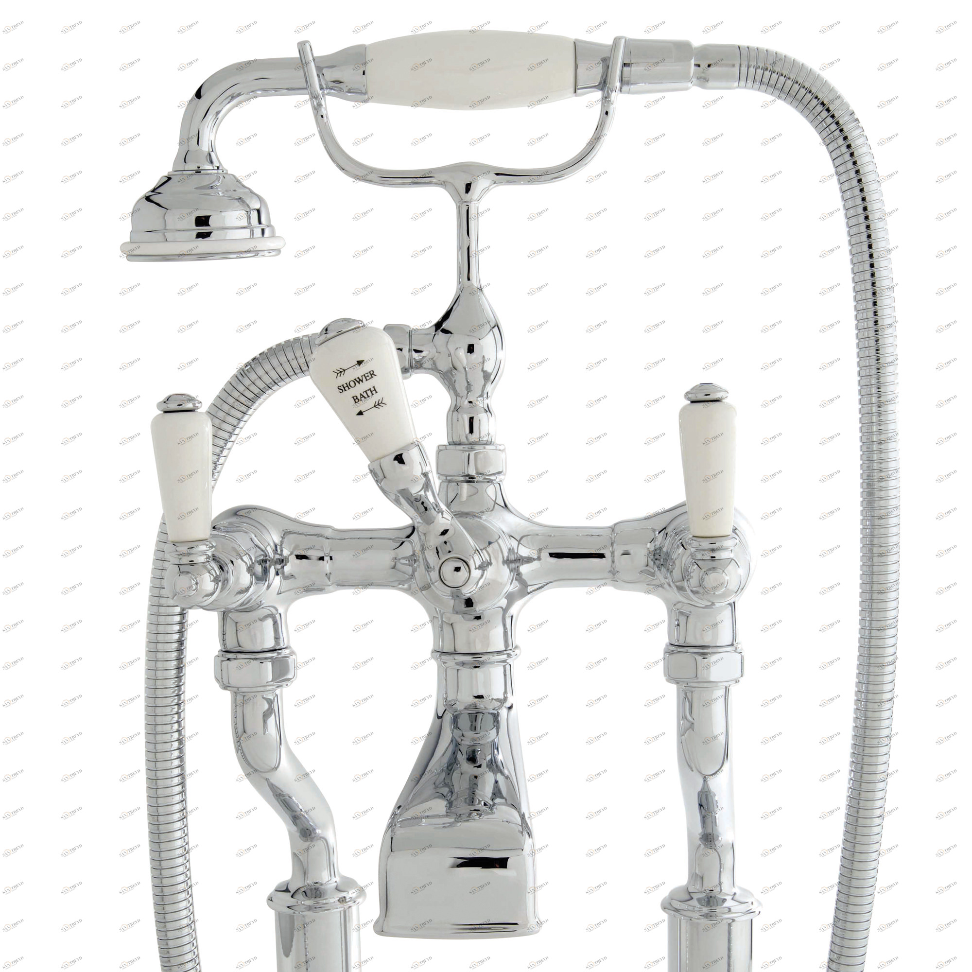 Traditional bathrooms РЫЧАГ 3/4 "смеситель для ванны и душа Pr3500/1/ag 