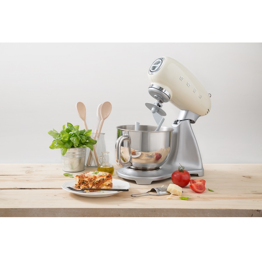 Миксер планетарный Smeg, серебристый SMF01SVEU - Вид №1