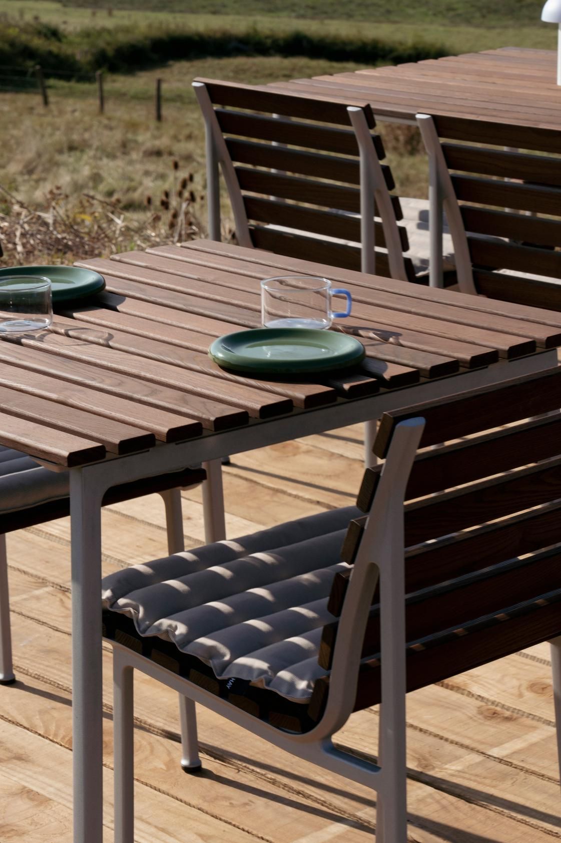 Прямоугольный садовый стол из ясеня Hay Траверс ARCH-00128266 - Вид №15