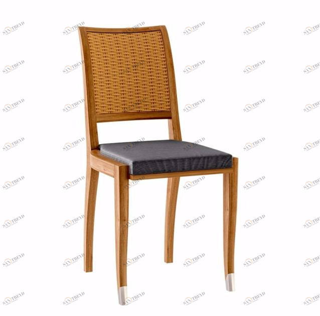 ASTELLO Садовый стул из тика Jonquille Jq.sc1.s1