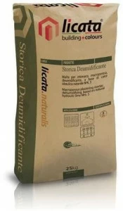 LICATA Осушающая штукатурка, армированная волокном Licata.naturalis