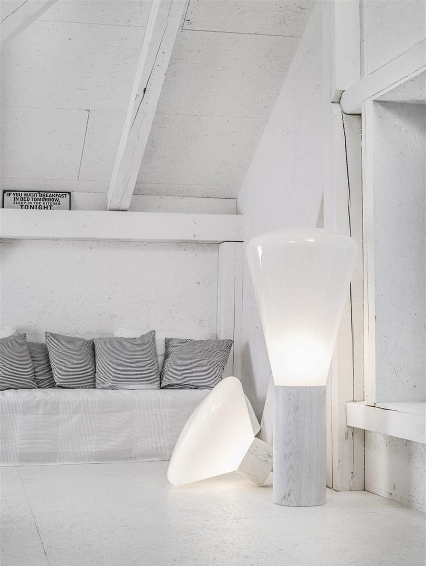 BROKIS Светодиодный торшер из дутого стекла Muffins Pc852/pc853/pc850 - Вид №8