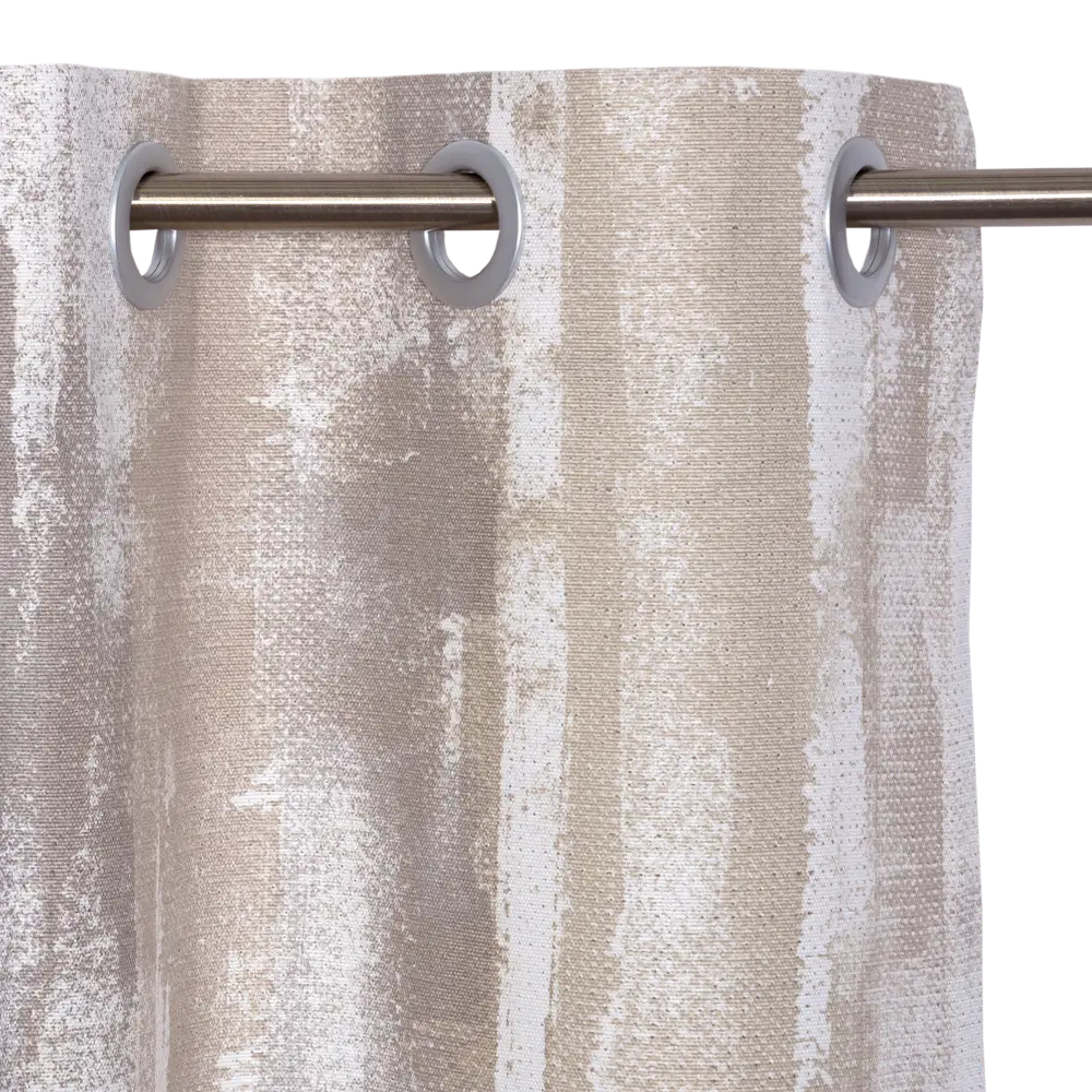 Штора на люверсах «Византия» 160х260 см хлопок цвет бежевый Altali STLM-2144673 - Вид №3