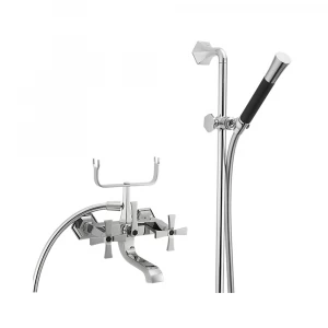 Смеситель для ванны настенный с душем