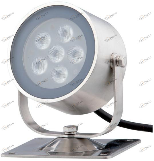 TEKNI-LED Регулируемый светодиодный проектор для улицы из нержавеющей стали Shark sun-id-1355920