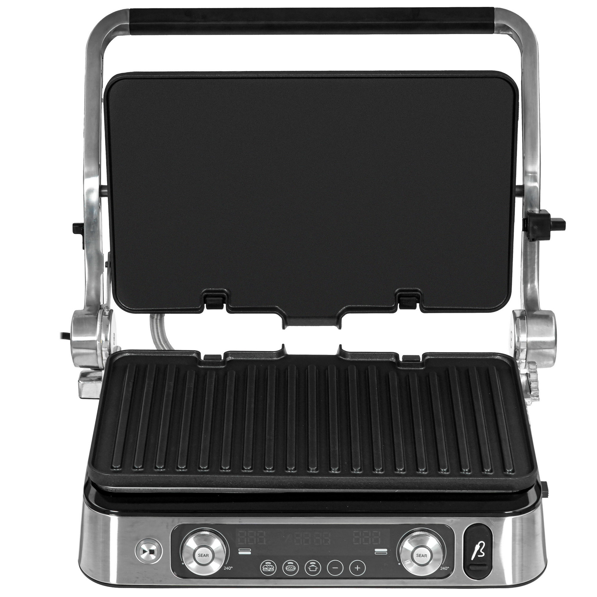 9903825 Гриль DeLonghi CGH 1112DP серый STDN-0077291 - Вид №1