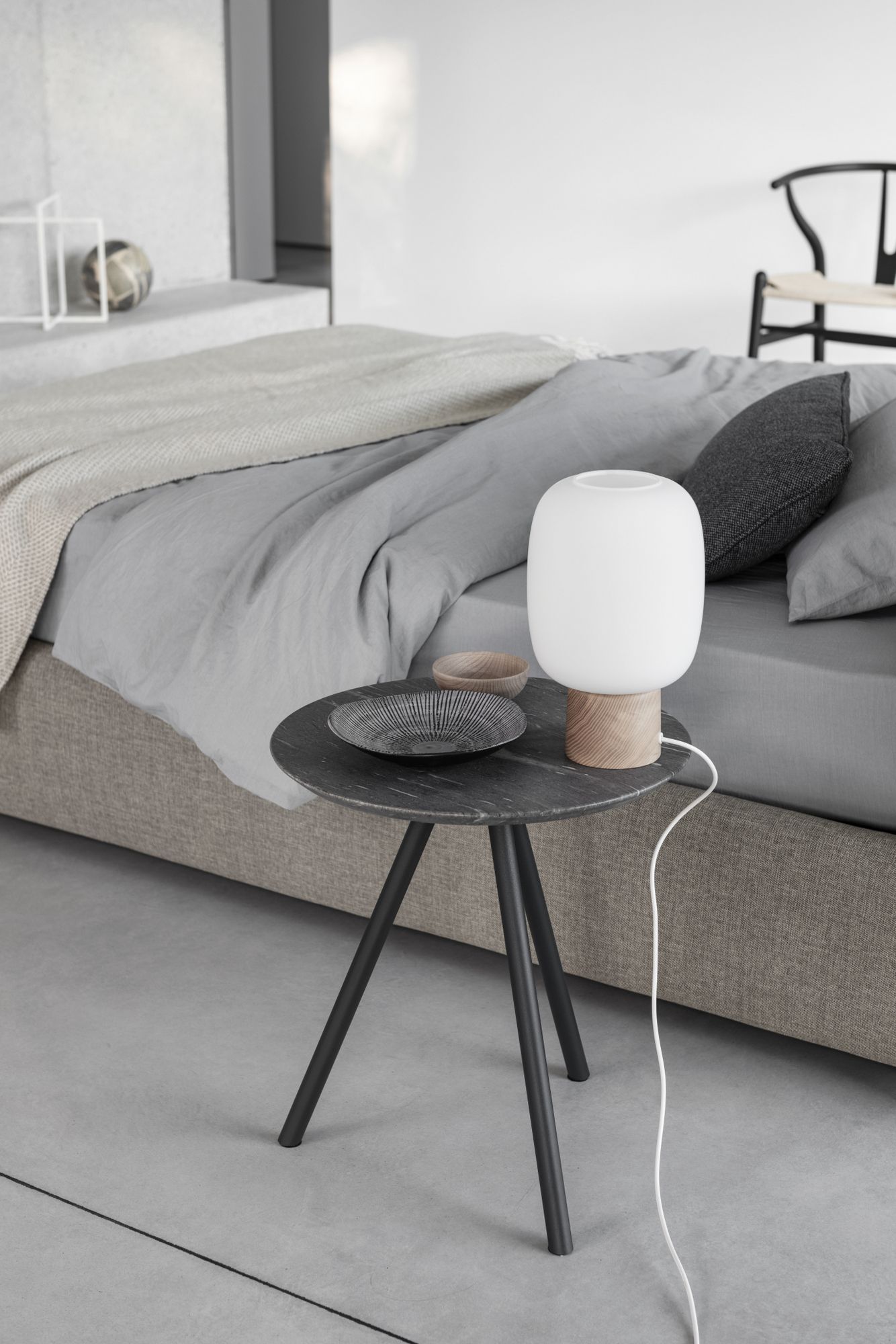 Круглый мраморный журнальный столик Bolzan Jill ARCH-00080304 - Вид №1