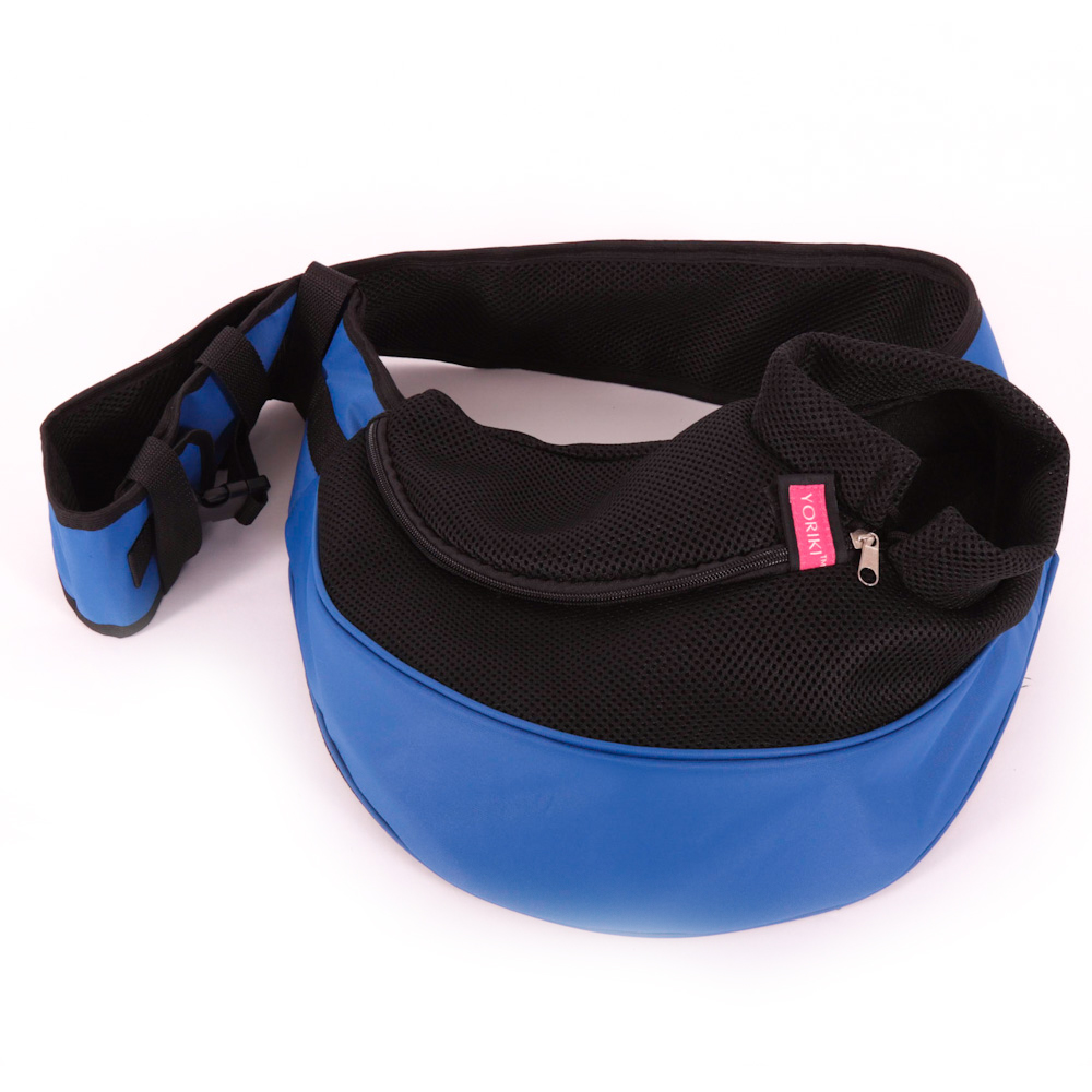 ПР0057166 Сумка-слинг для собак синяя YORIKI  - Вид №2