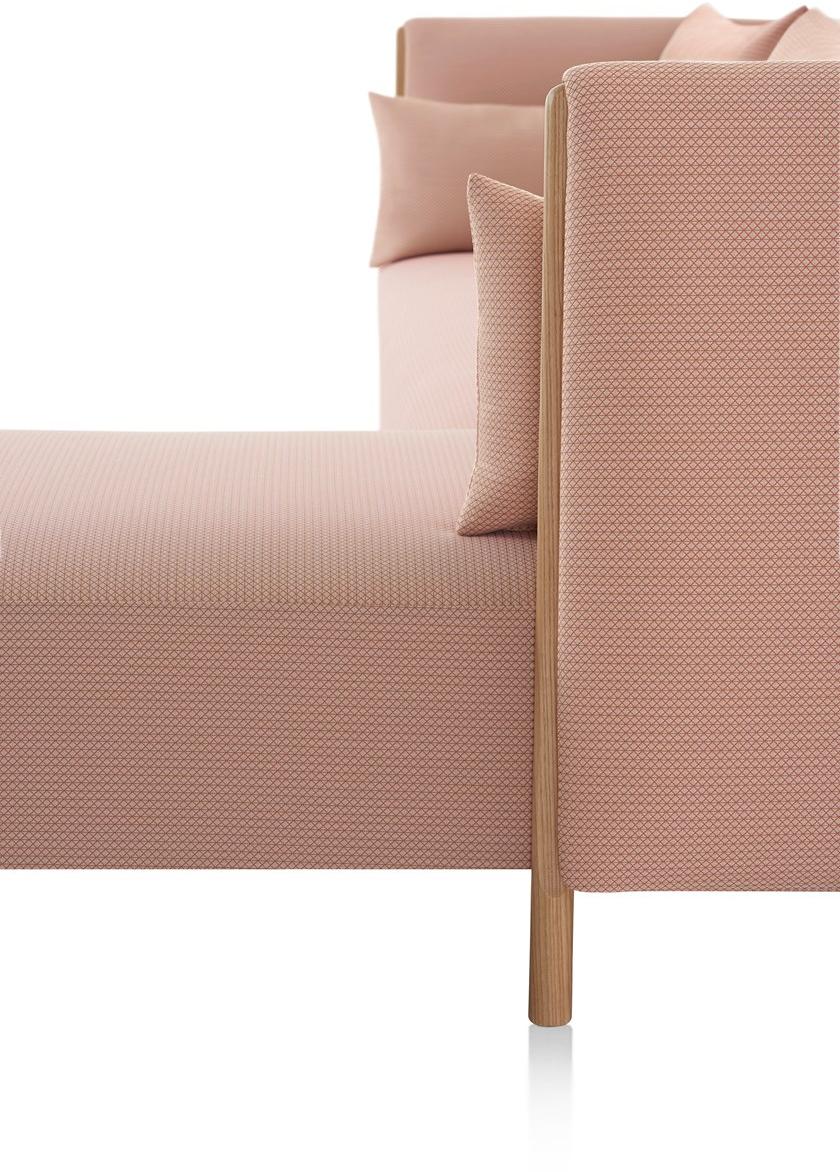 Herman Miller 3-х местный тканевый диван с шезлонгом Colourform sun-id-1403298 - Вид №5