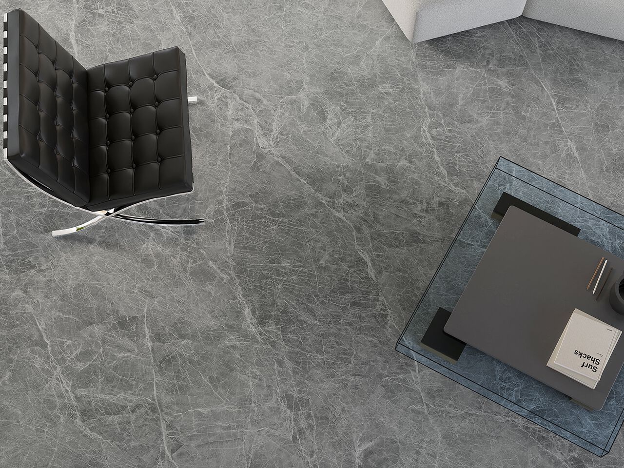 Мраморный пол / покрытие GANI MARBLE TILES CLAROS GREY (LIGHT) ARCH-00092231