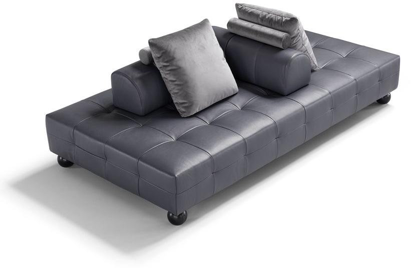 Egoitaliano Стеганая кушетка с кожаной обивкой L'ego sun-id-1463482 - Вид №1