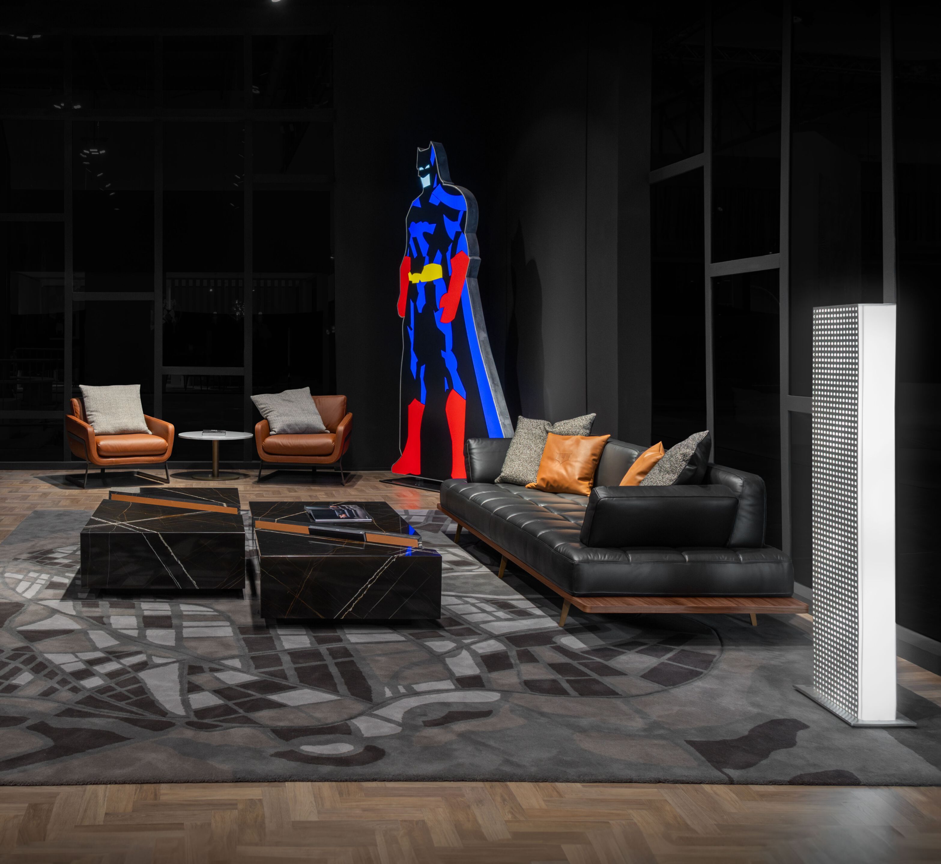 Прямоугольный шерстяной ковер Wayne Enterprises Home Collection WE-005 ARCH-00140291 - Вид №3