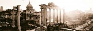 Metro Italia standart арка и собор сепия 10х30