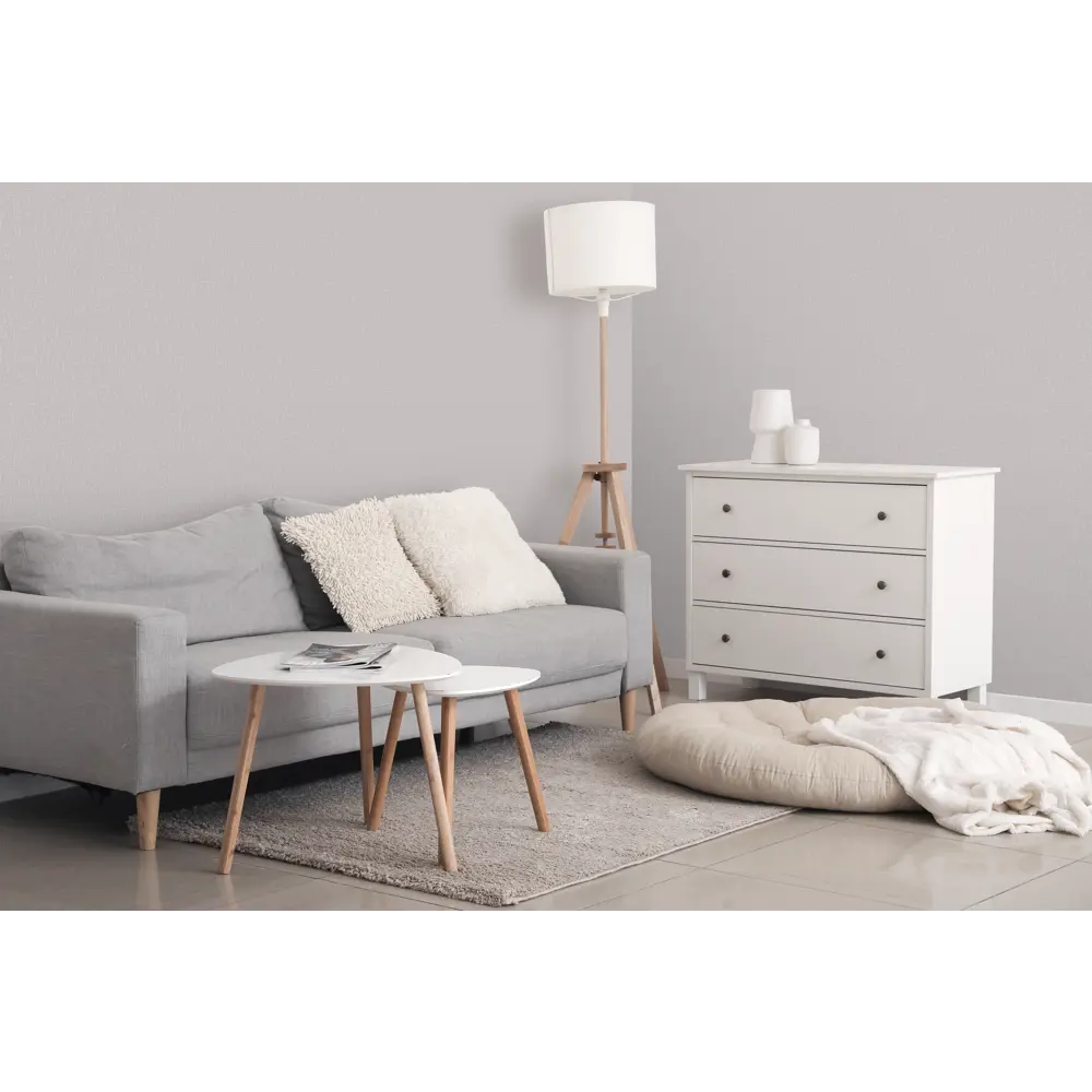 Флизелиновые обои ATELIERO Structu серые с рельефной текстурой 89372601 Structura STLM-0825029 - Вид №4