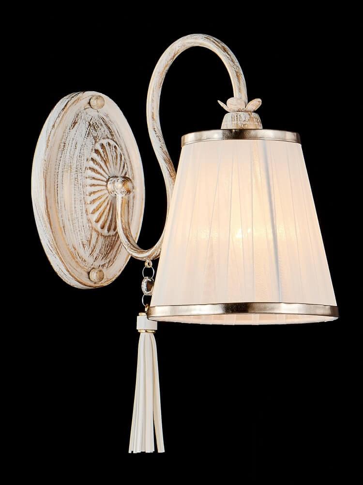 Бра с абажуром бежевое Ofelia OFELIA AP1 CRYSTAL LUX OFELIA 00-3930390 Бежевый  - Вид №1