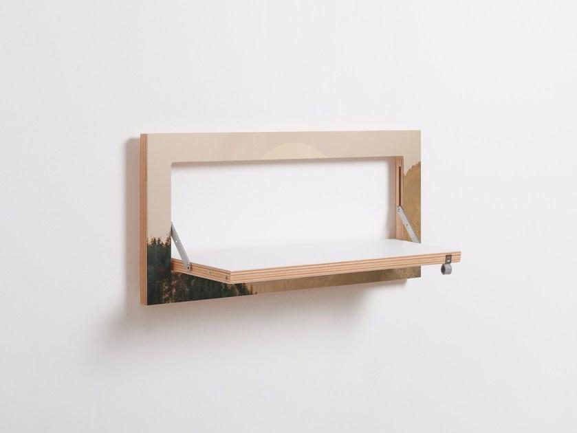 AMBIVALENZ Складная фанерная полка Fläpps regal 60×27-1 Fl160046 - Вид №3