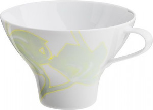 10654369 Hering Berlin Чашка чайно-кофейная Hering Berlin "Палмхауз Икс" 170мл Фарфор, Керамика