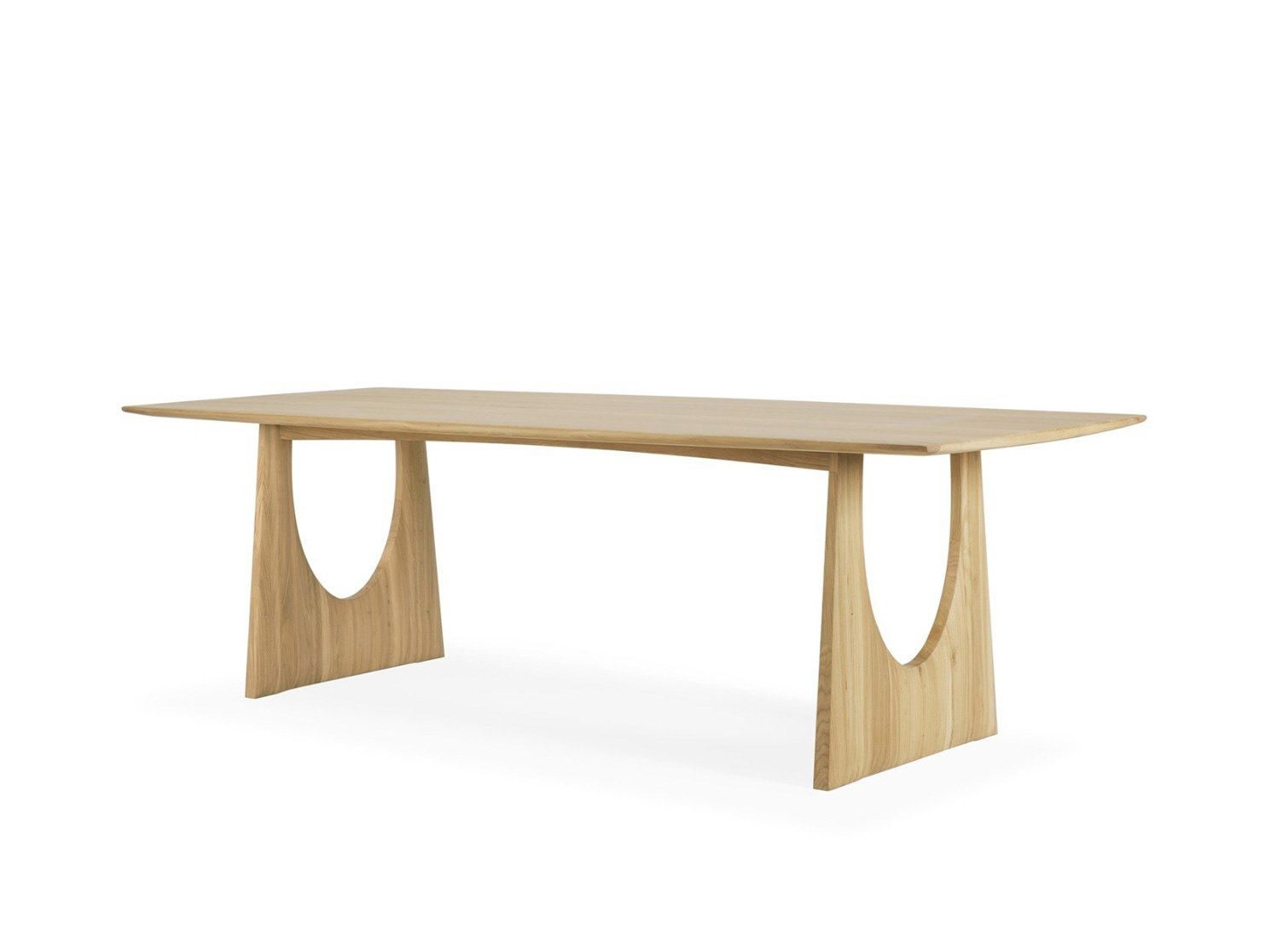 Прямоугольный обеденный стол из дуба Ethnicraft Геометрическая ARCH-00126990 - Вид №17