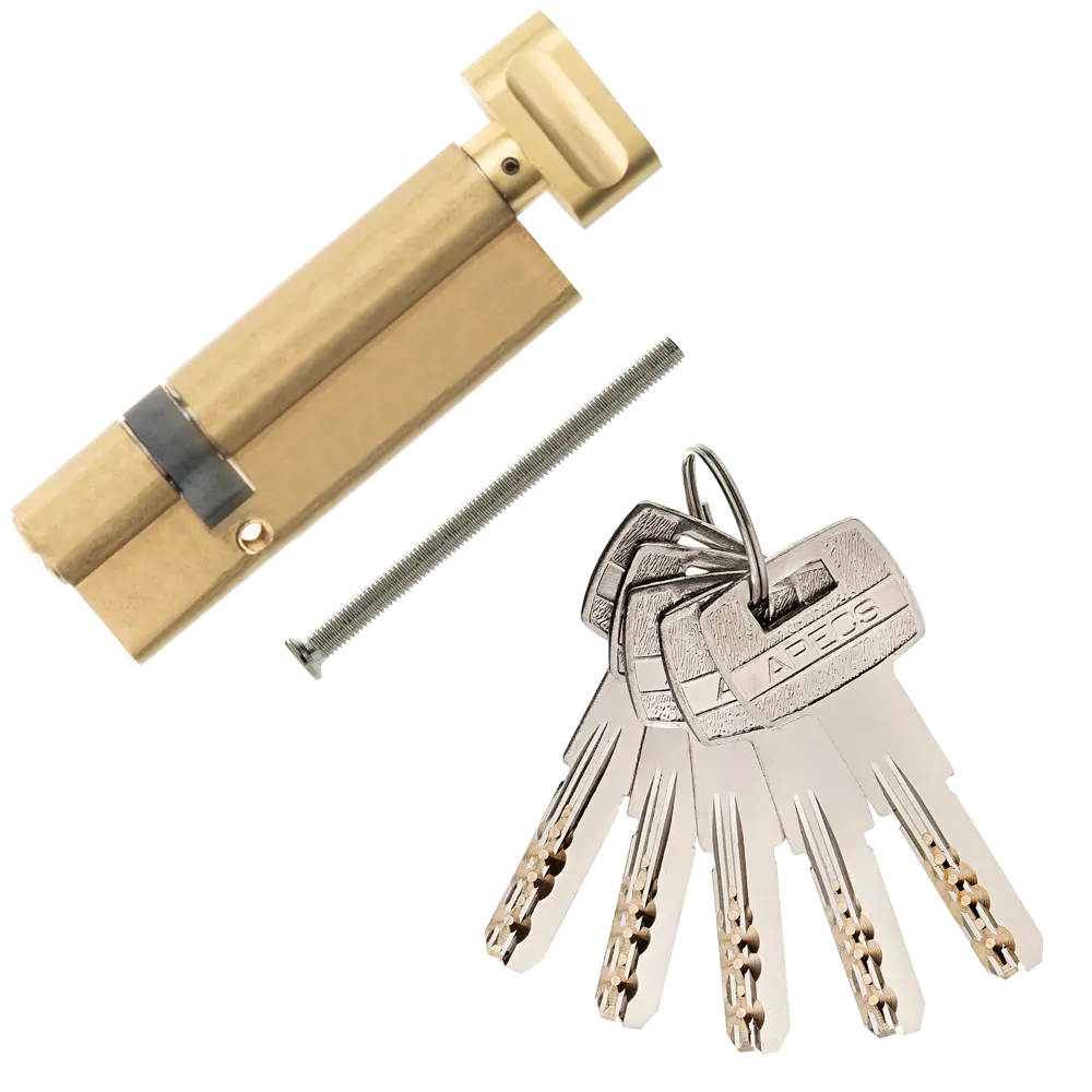 APECS Pro LM-90 Цилиндровый механизм с вертушкой для металлических дверей 84168057 SM STLM-0046670 - Вид №1