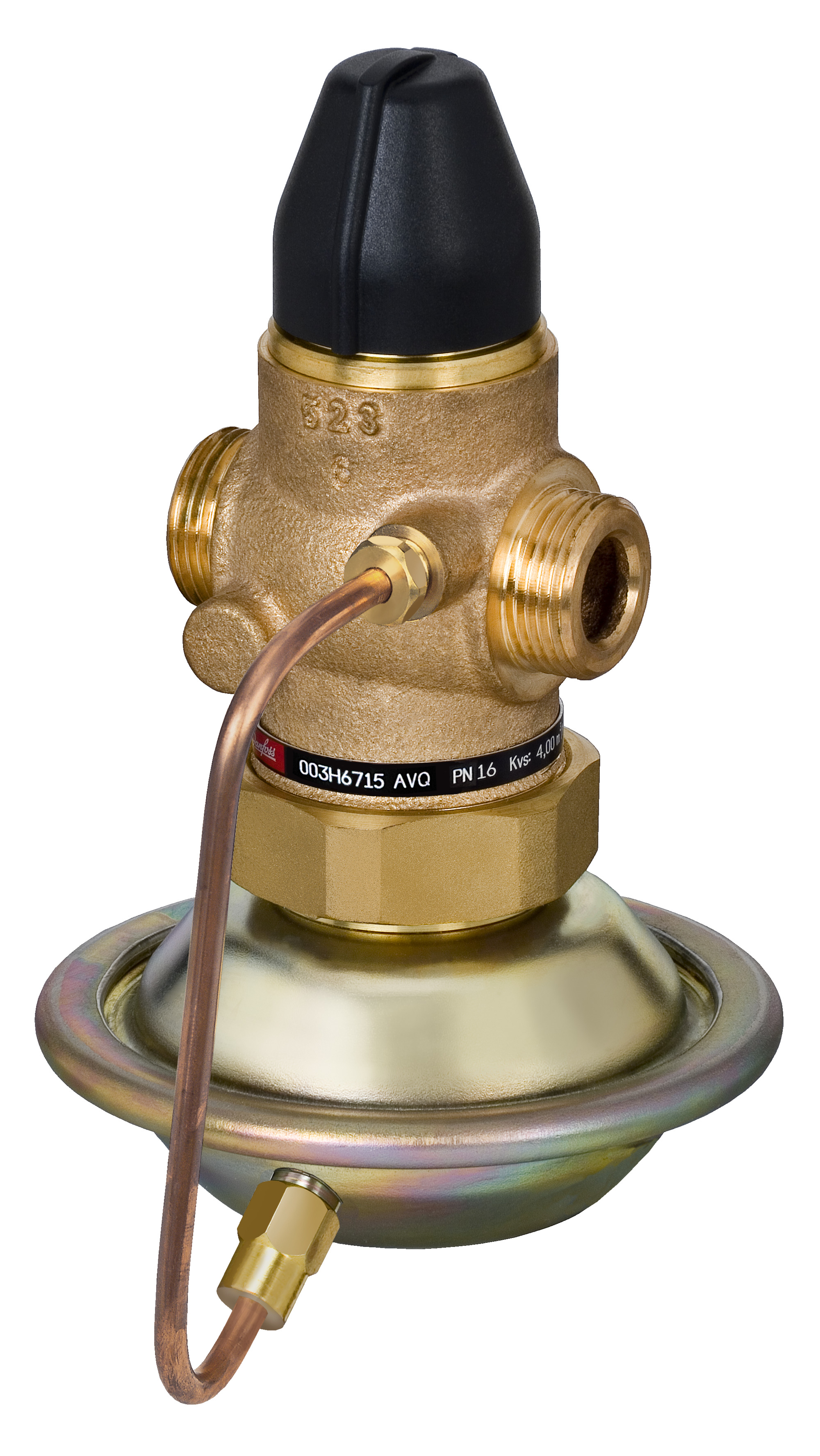 Danfoss Моноблочный регулятор расхода AVQ Р-р расх.AVQ PN25 20/6,3//0,2/резьб. 003H6725  - Вид №8