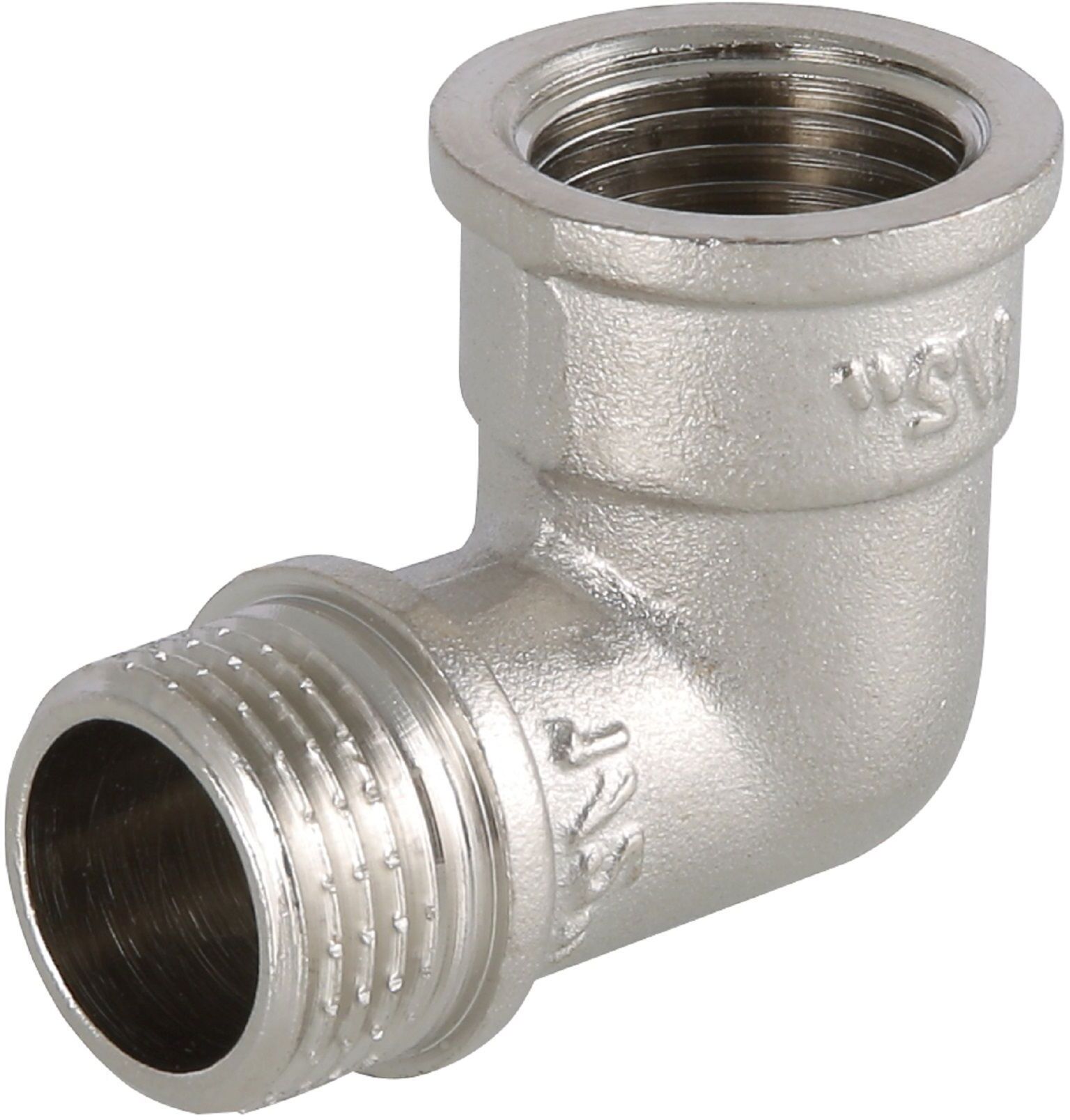 Угольник Valtec 90° для труб 1 1/4" с резьбой внутренняя-наружная 82563431