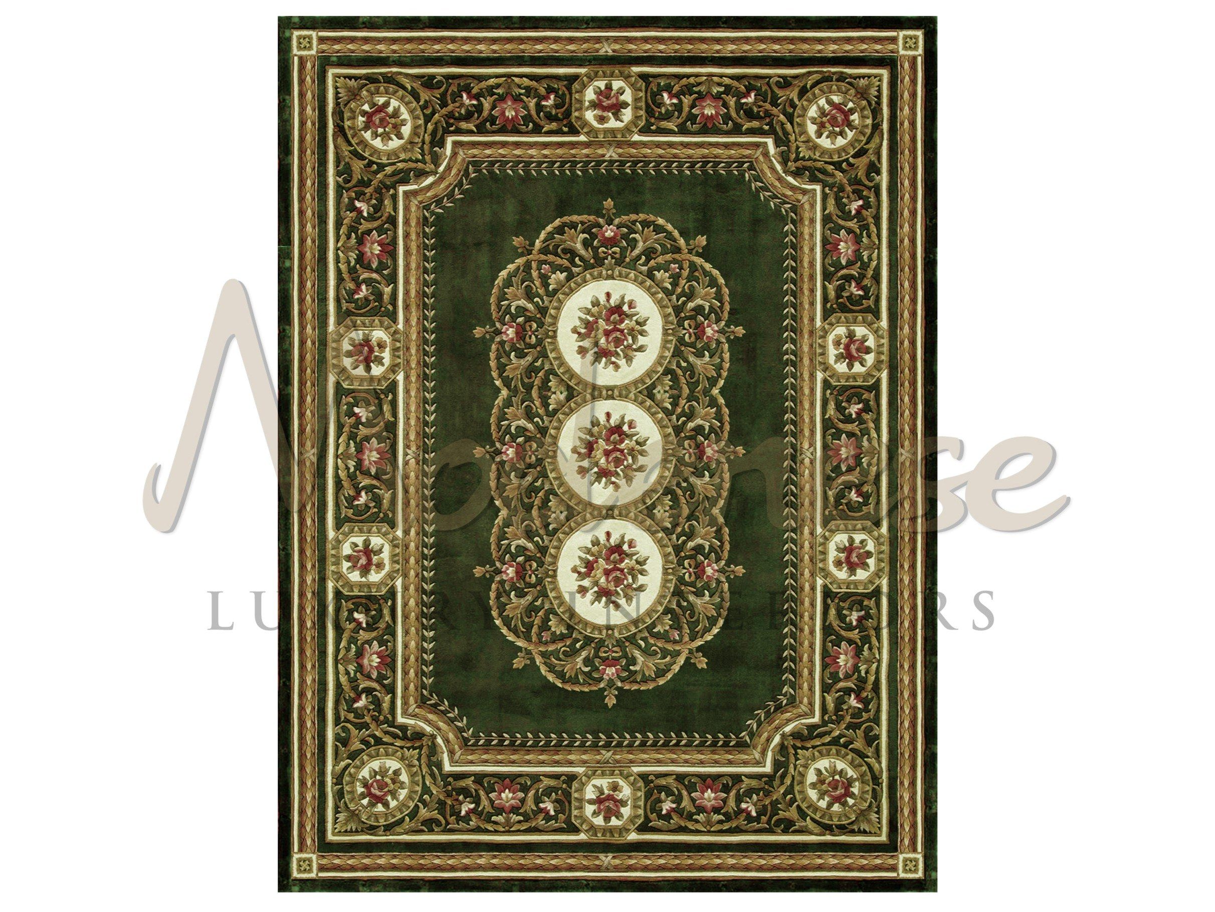 Шелковый прямоугольный ковер Modenese Luxury Interiors ковры и ковры ARCH-00065877 - Вид №1