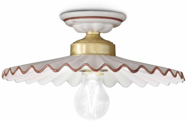 FERROLUCE Керамический потолочный светильник L'aquila C013/14 - c163 - Вид №2