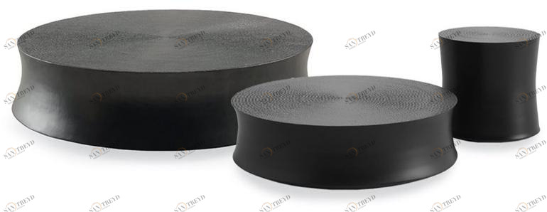 Poliform Низкий круглый журнальный столик для гостиной sun-id-1456245