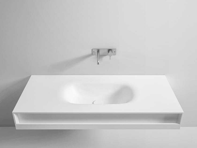 Подвесная раковина Corian® с держателем для полотенец Rexa уникальный ARCH-00000997