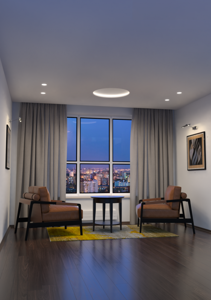 SN 413 Встраиваемый купольный гипсовый светильник Stellanova ATLAS 720  - Вид №2