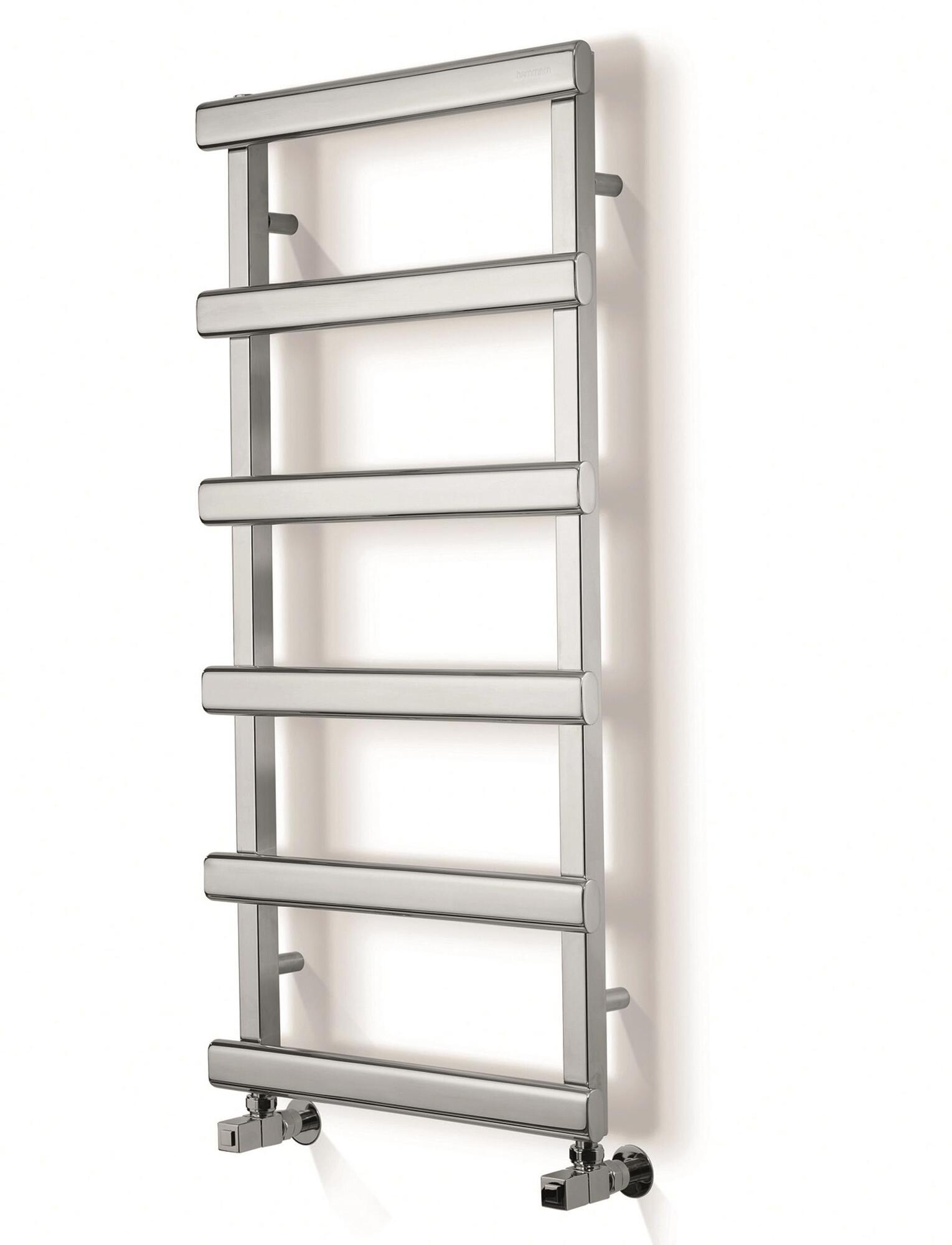 Полотенцесушитель Hammam GEMINI Wood  комбинированный; электрический или водяной Сталь;Дерево  - Вид №67