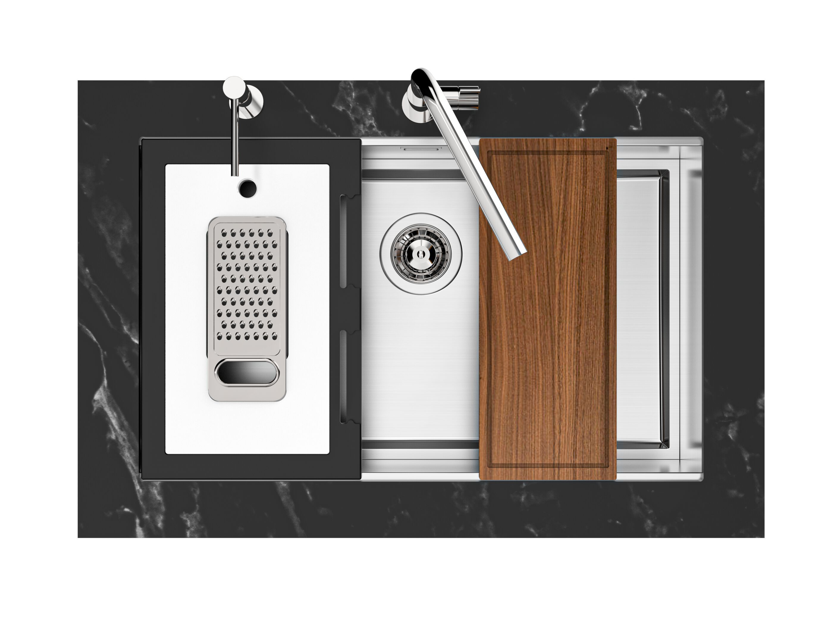 Раковина из нержавеющей стали Foster Quadra Evo ARCH-00113786