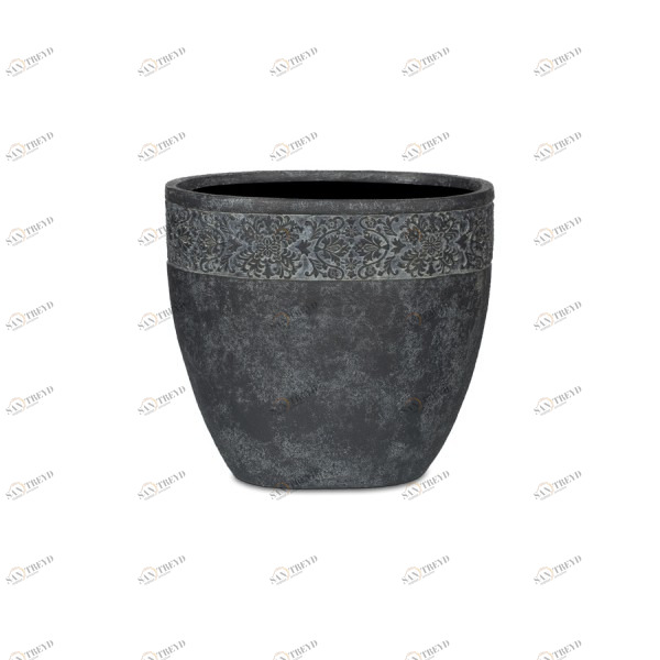 Вазы черные 3 штуки "Нанси" LE-VILLAGE FLORERO 044852 Черный 