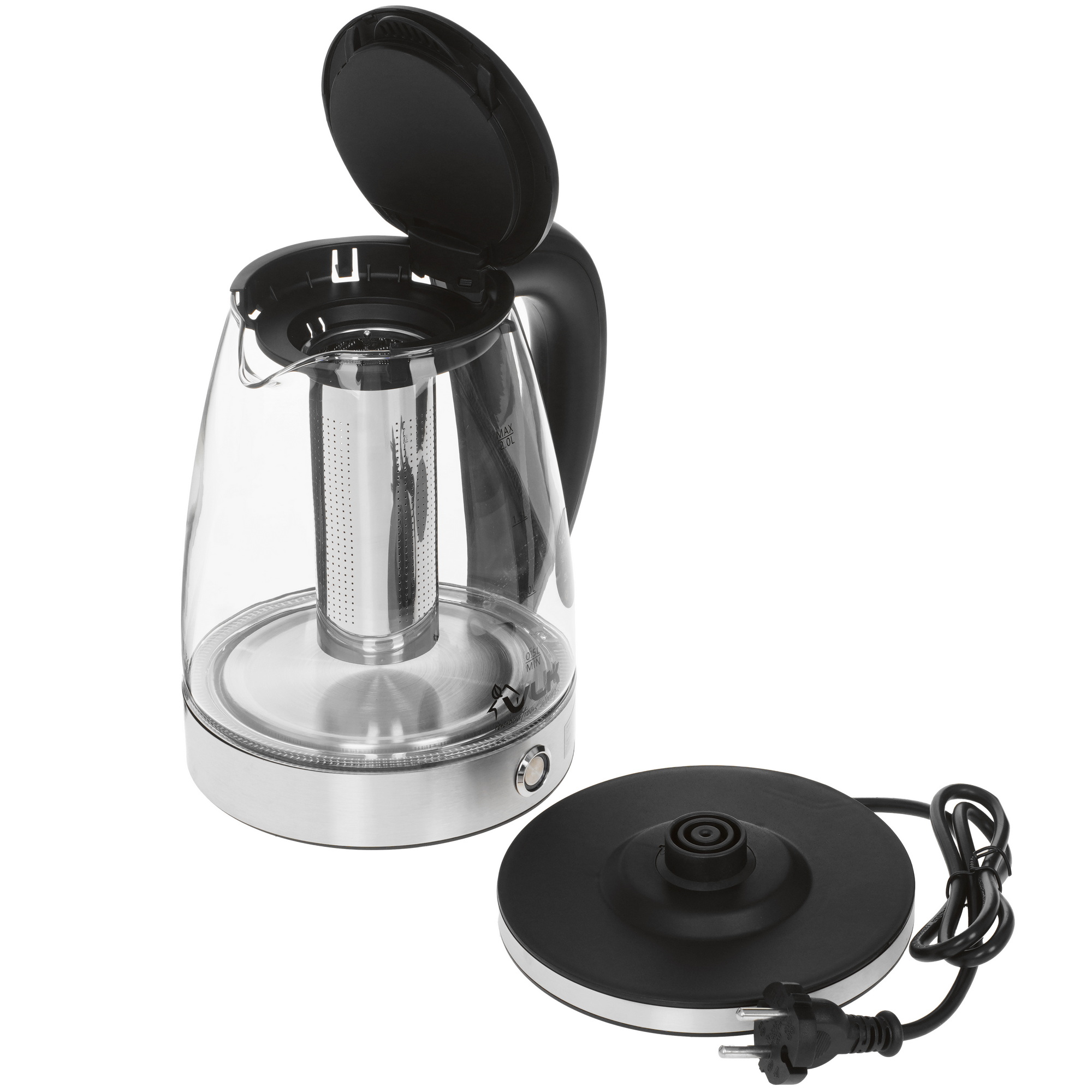 9216771 Электрочайник VLK Siena-6559 черный STDN-0043822 - Вид №4