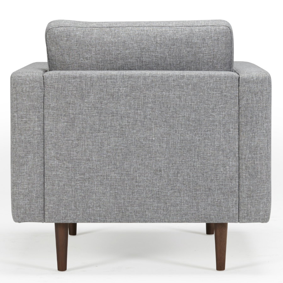 Кресло Otto, дуб/орех, серое Kragelund 37401248249 - Вид №4