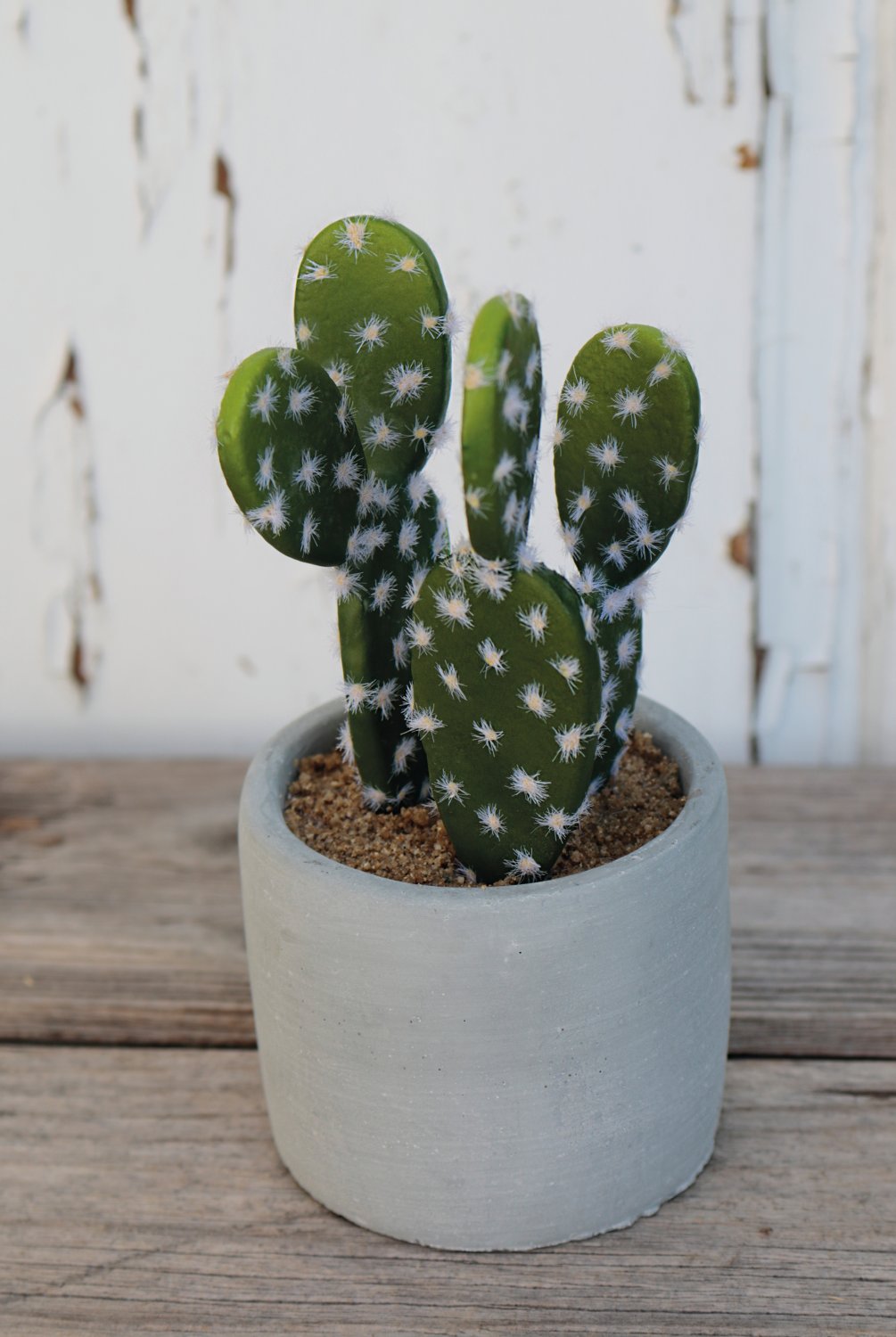 6068 883 a3 Пластиковые суккуленты-микс, в горшках, 3 шт., 10/14/17 см, зеленые H-andreas  - Вид №10