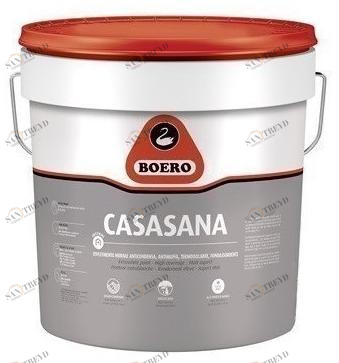 Boero Bartolomeo Антиконденсатное, антиплесневое, звукопоглощающее, теплоизоляционное покрытие стен. Smalti 700.395