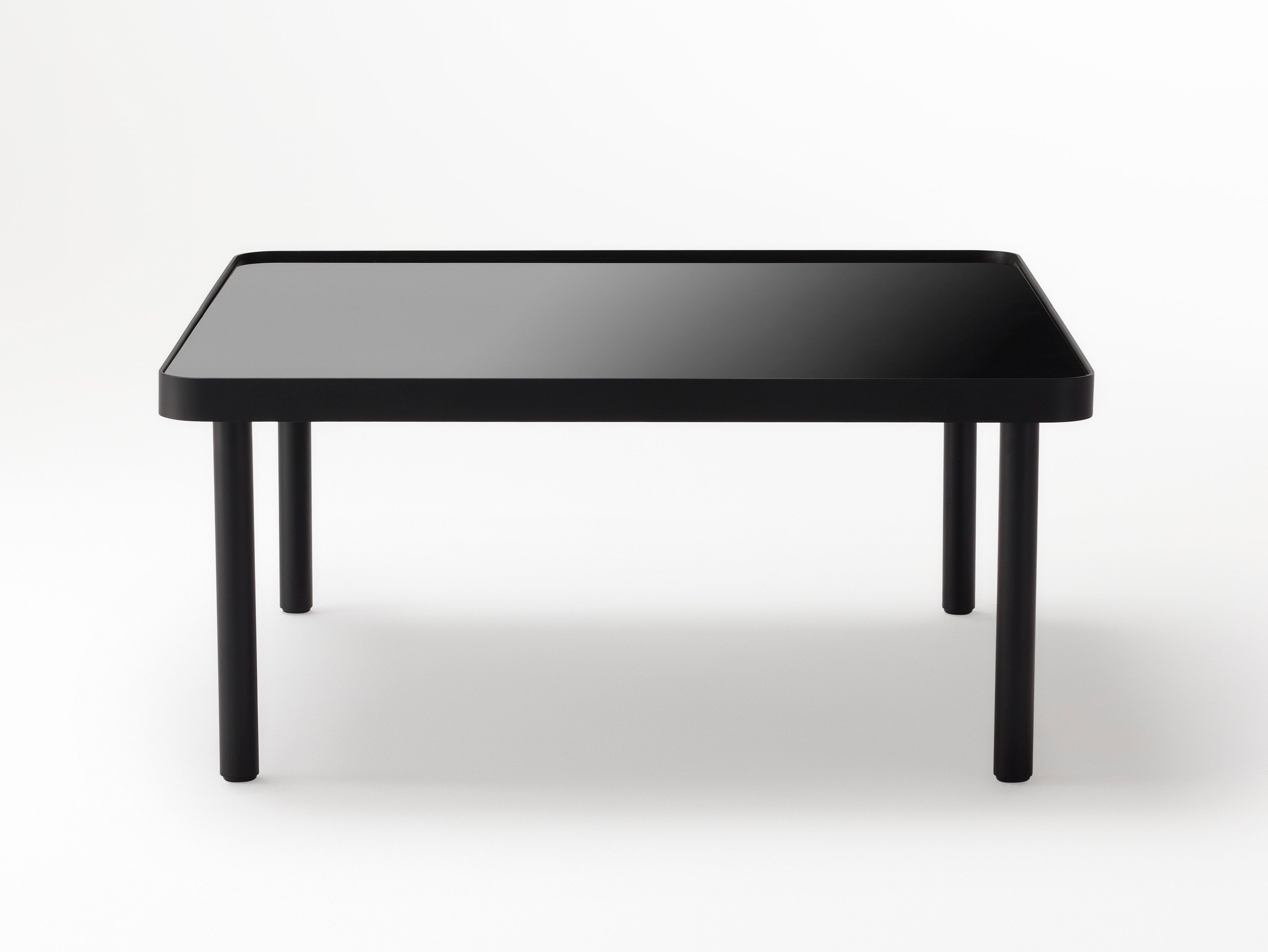 Металлический квадратный низкий журнальный столик Ross Gardam Adapt ARCH-00001065