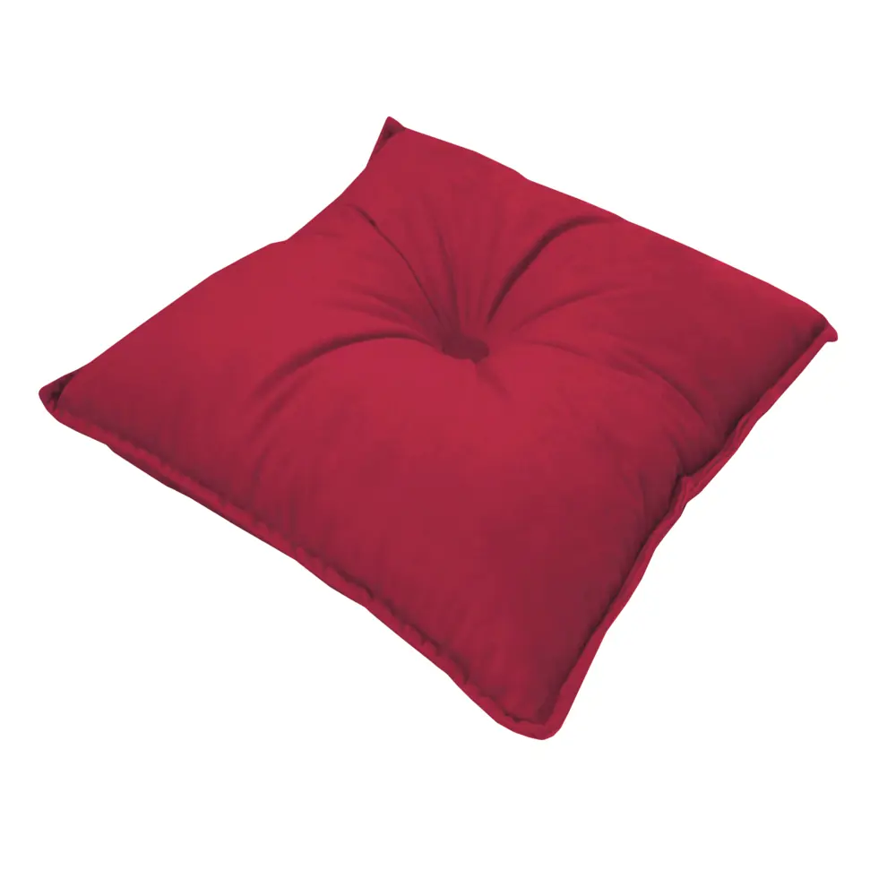 Подушка Бархат 43х43 см красная LINEN WAY STLM-2141246 - Вид №1