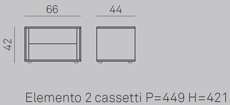 Gruppo Tomasella Прямоугольная тумбочка из дуба Vip sun-id-1435443 - Вид №3