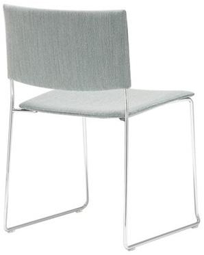 Andreu World Штабелируемый стул на салазках, технополимер, с открытой спинкой Sit Si1201 - Вид №6