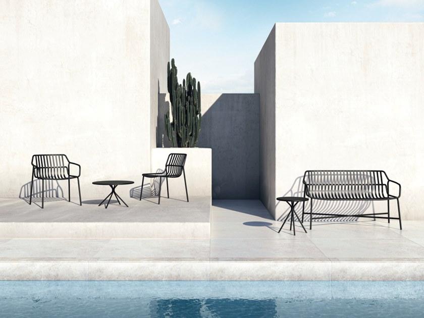 Brunner Круглый сервировочный стол из стали с порошковым покрытием Crona 6395, 6396 - Вид №3