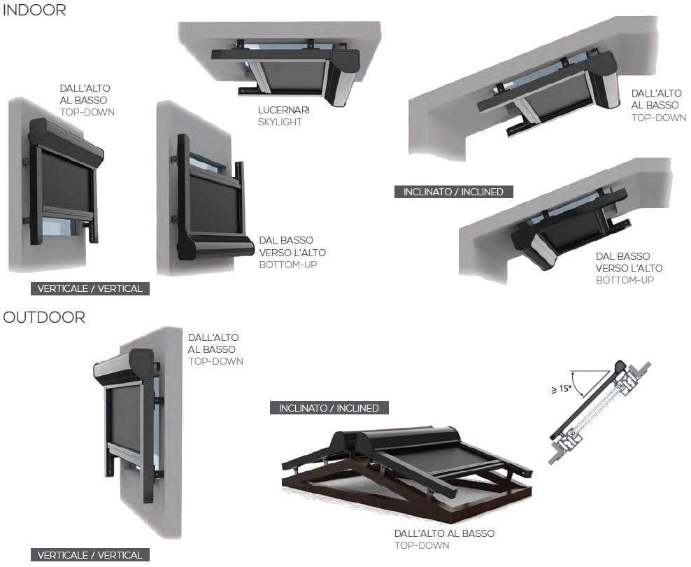 Электрический рулонный занавес Mottura STARBOX 4160 ARCH-00094446 - Вид №1