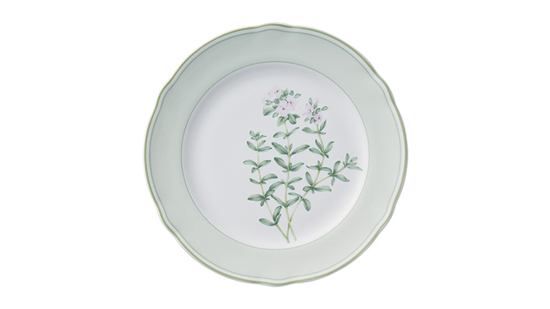 10665460 Noritake Набор из 6 тарелок десертных Noritake "Английские травы" 17см Фарфор костяной  - Вид №1