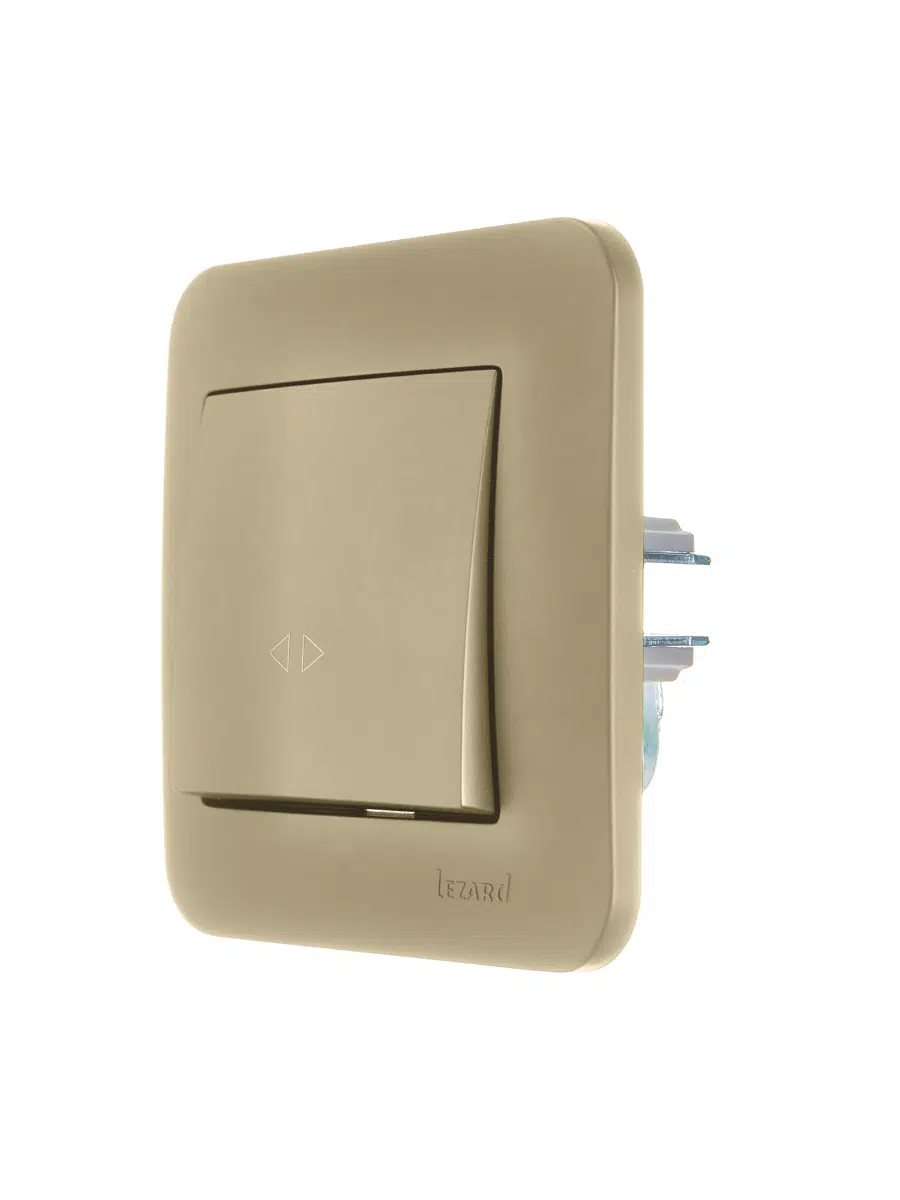 ASTI Выключатель промежуточный золото LEZARD 7081-3636-107
